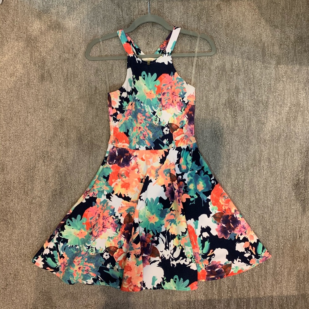 Floral Skater Dress